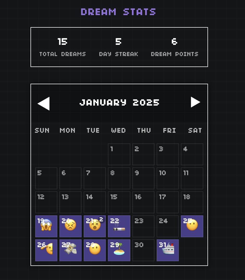 calendar sample
